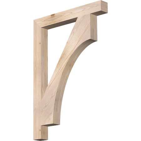 Ekena Millwork Westlake Block Smooth Bracket, Douglas Fir, 3 1/2"W x 30"D x 42"H BKT04X30X42WTL05SDF